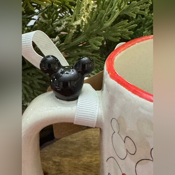 ✨ Brand New w/Tags Rae Dunn Disney enjoy Mug featuring Mickey Mouse Ears ✨ - Picture 7 of 13
